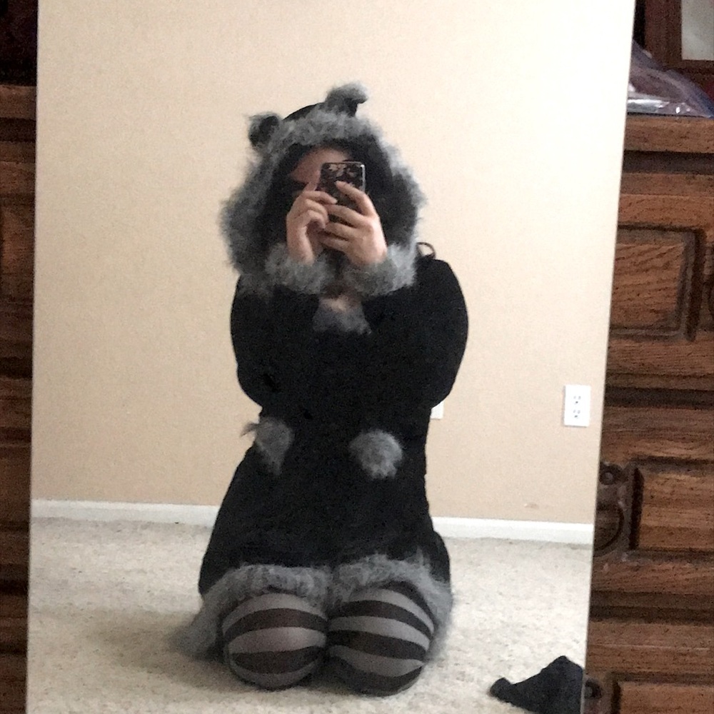 Raccoon Halloween Costume Dress